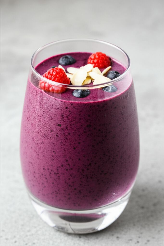 Kale and Berries Breakfast Smoothie