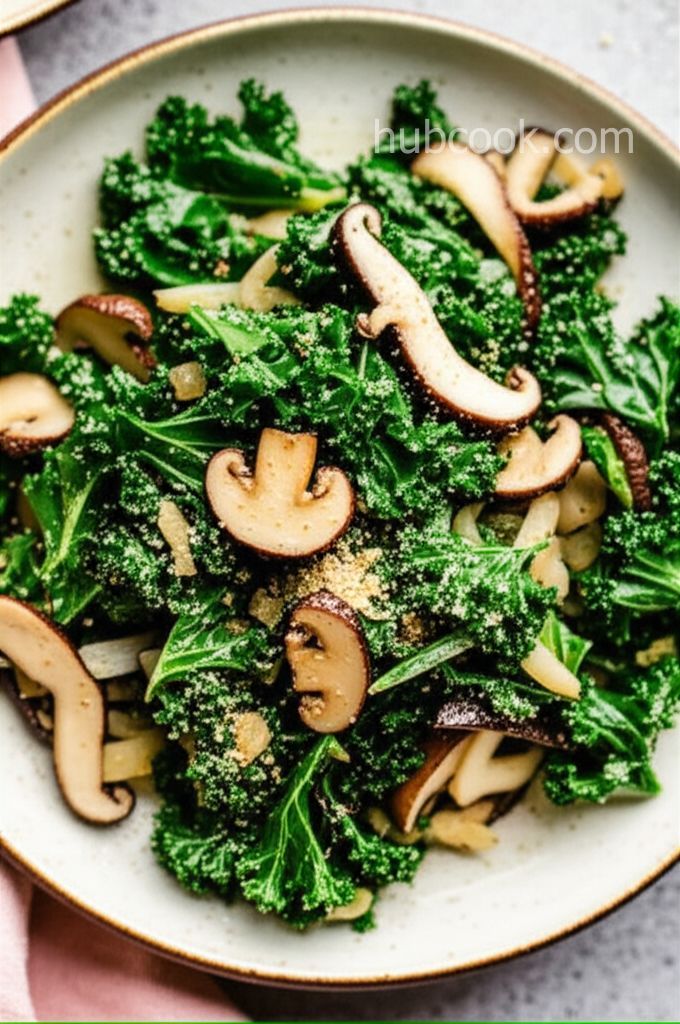 Kale and Mushroom Side