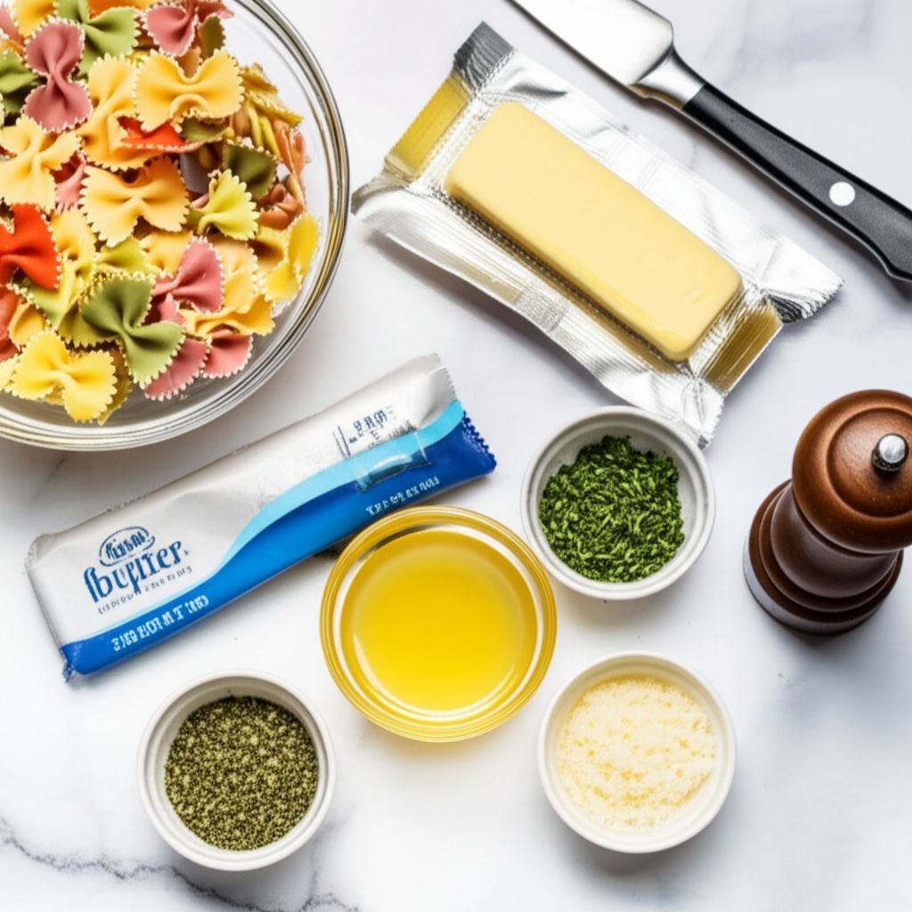Lemon Butter Herb Pasta