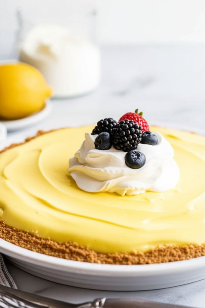 Lemon Chiffon Pie