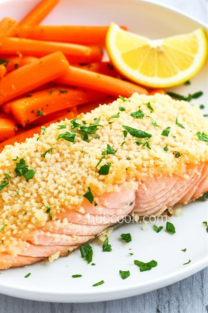 Lemon Panko-Crusted Salmon