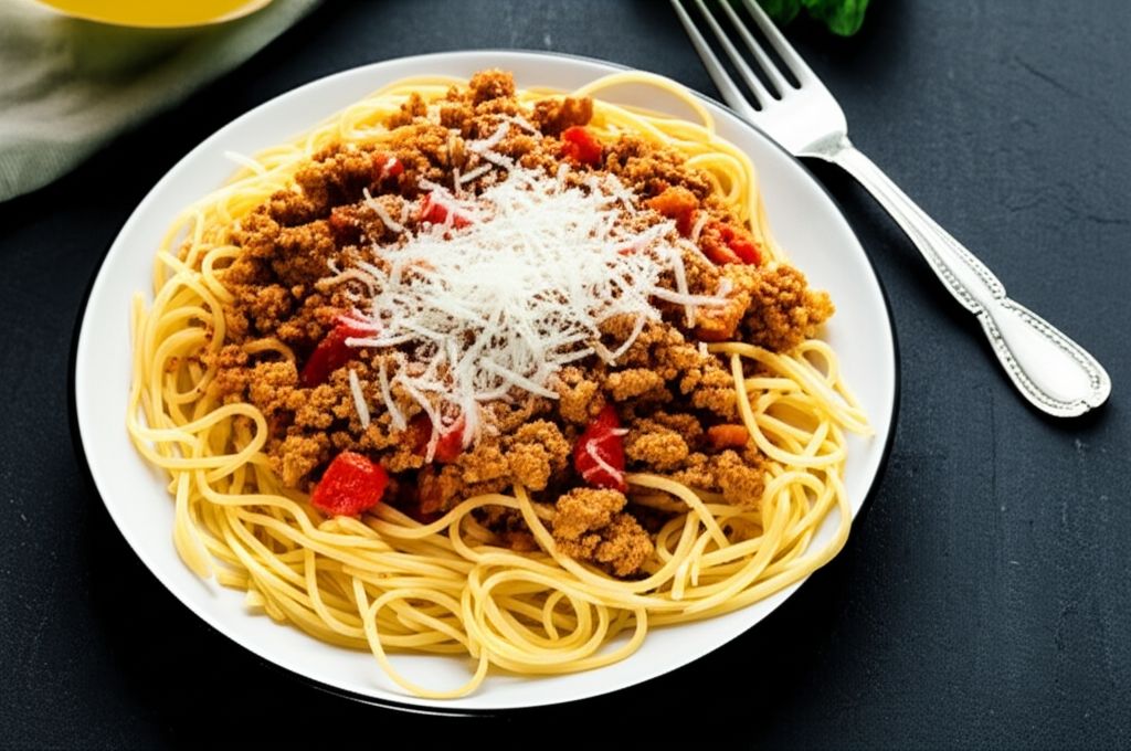 Linguine with Peppers and Sausage