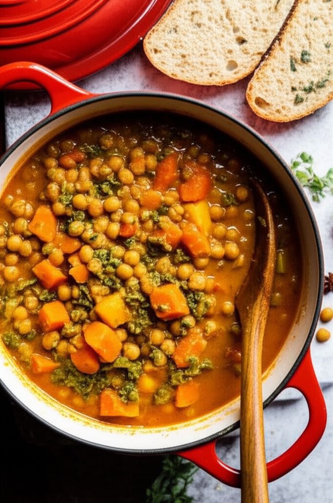 Make-Ahead Vegetarian Moroccan Stew