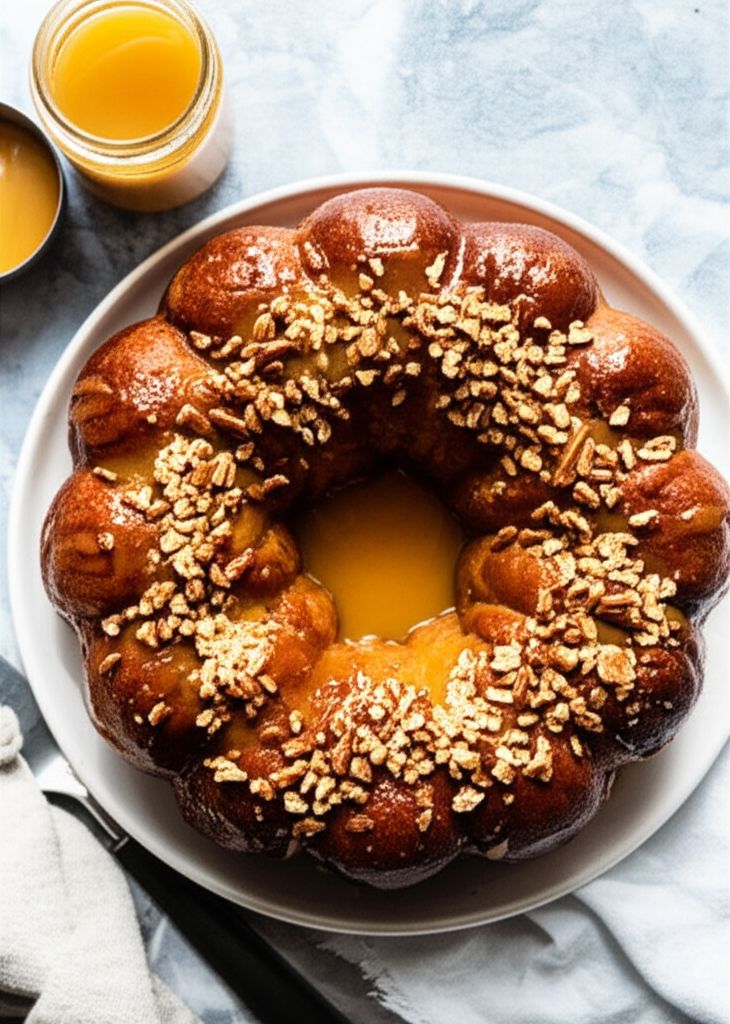 Monkey Bread with Butterscotch Pudding