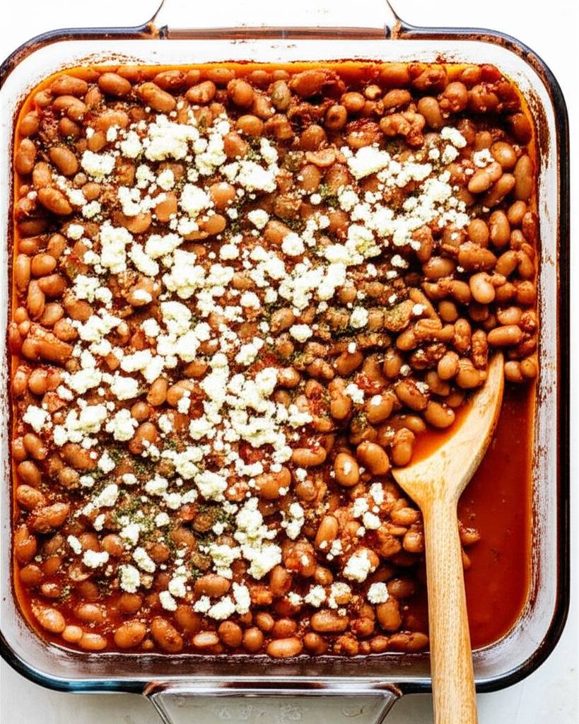 My Big Fat Greek Baked Beans