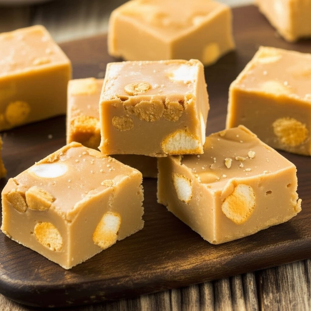 Nan's Peanut Butter Fudge with Marshmallows