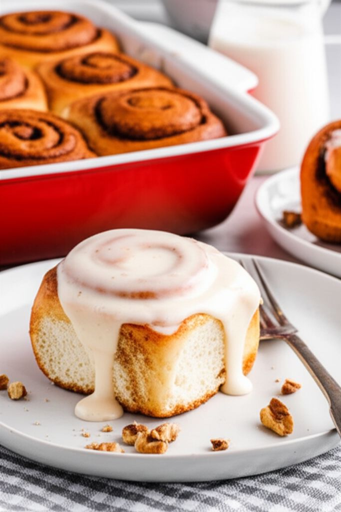 No-Knead Cinnamon Rolls
