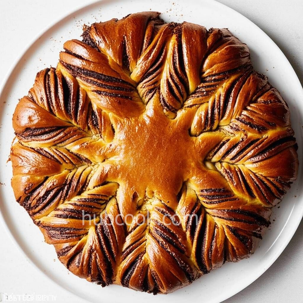 Nutella Brioche Star Recipe