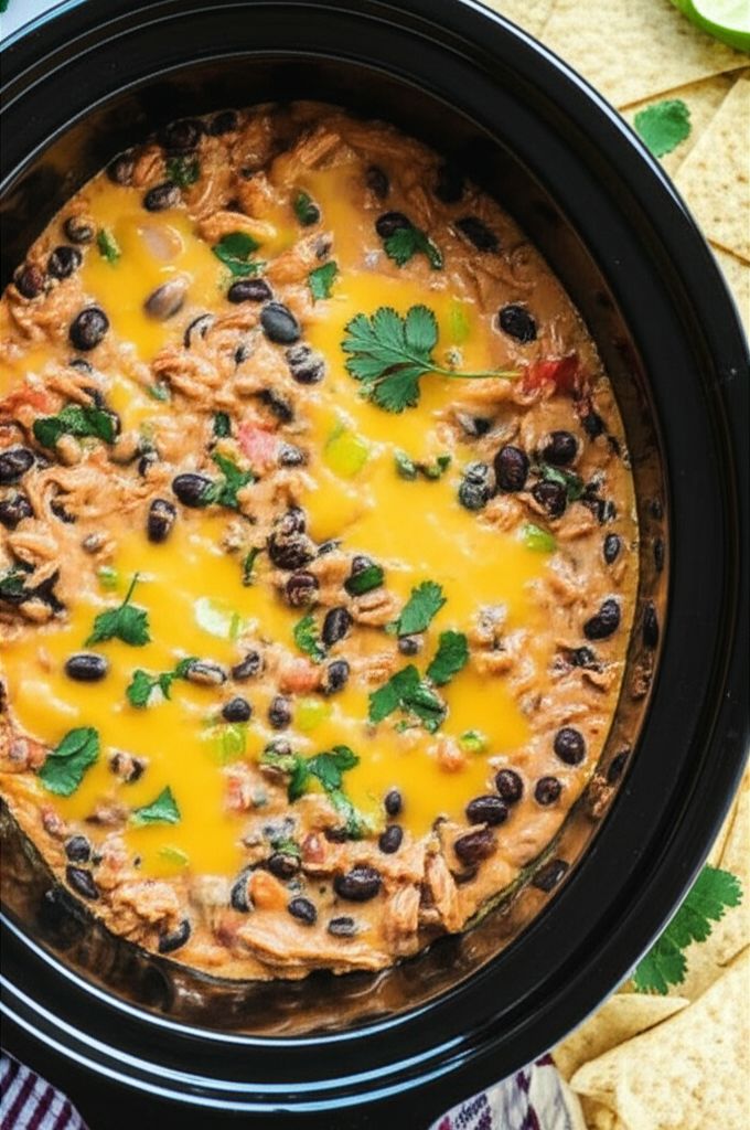 Outrageous Warm Chicken Nacho Dip