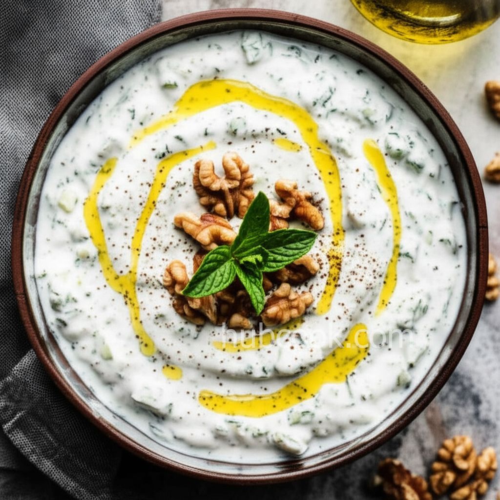 Persian Cucumber Yogurt (Maast-o Khiar)