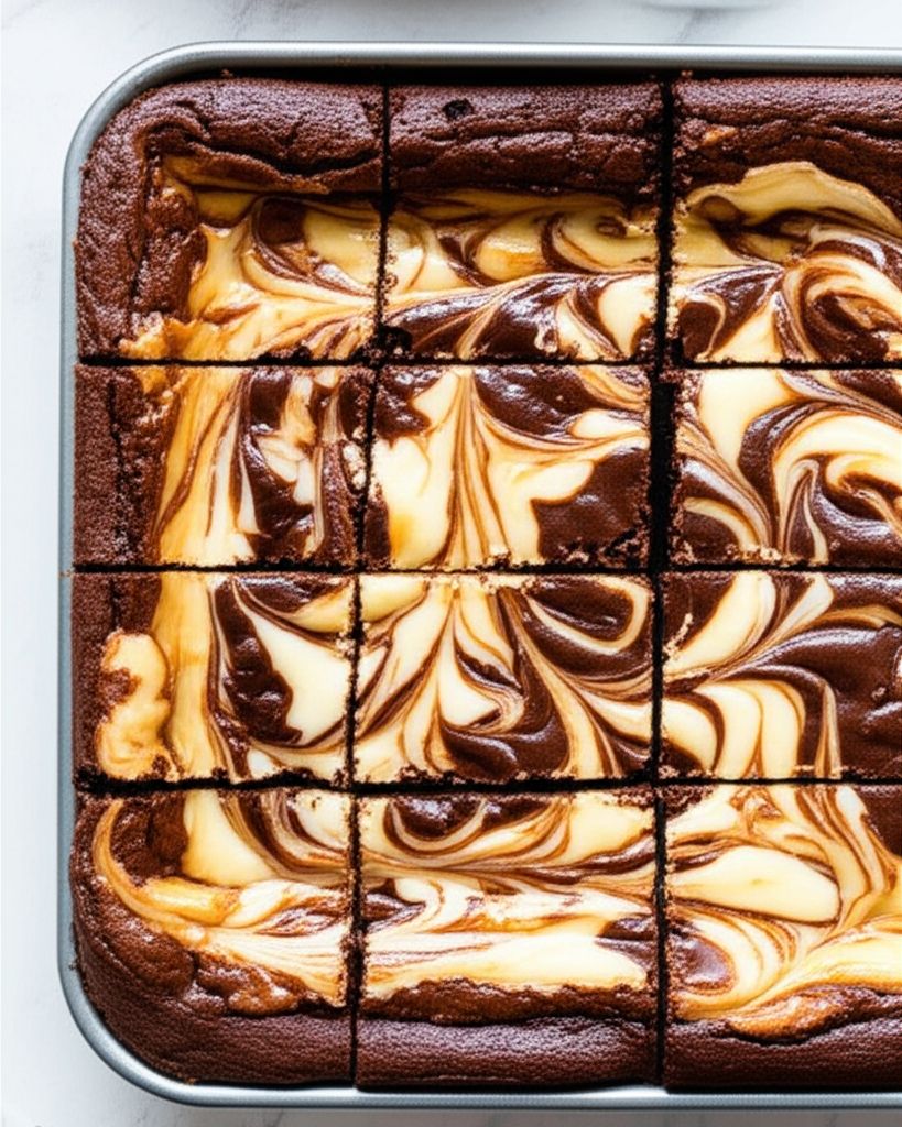 Philadelphia Marble Brownies