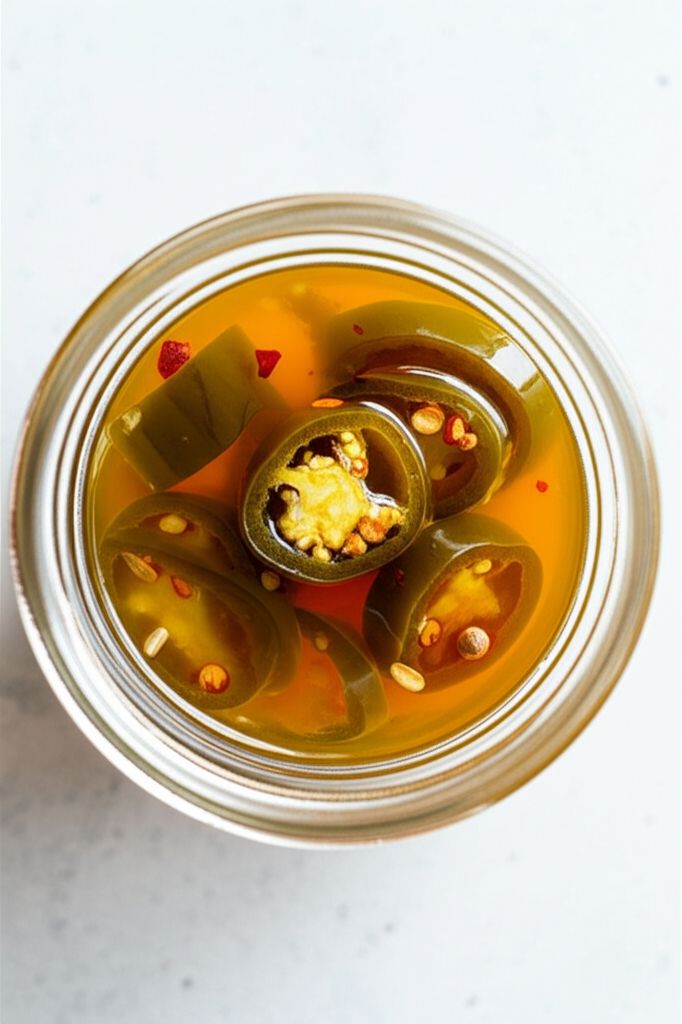 Pickled Garlic and Jalapeño Peppers