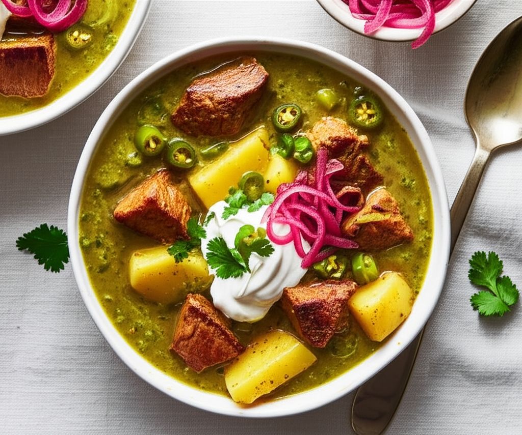 Pork Chili Verde (Green Pork Chili)