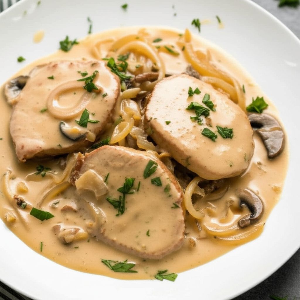 Pork Stroganoff