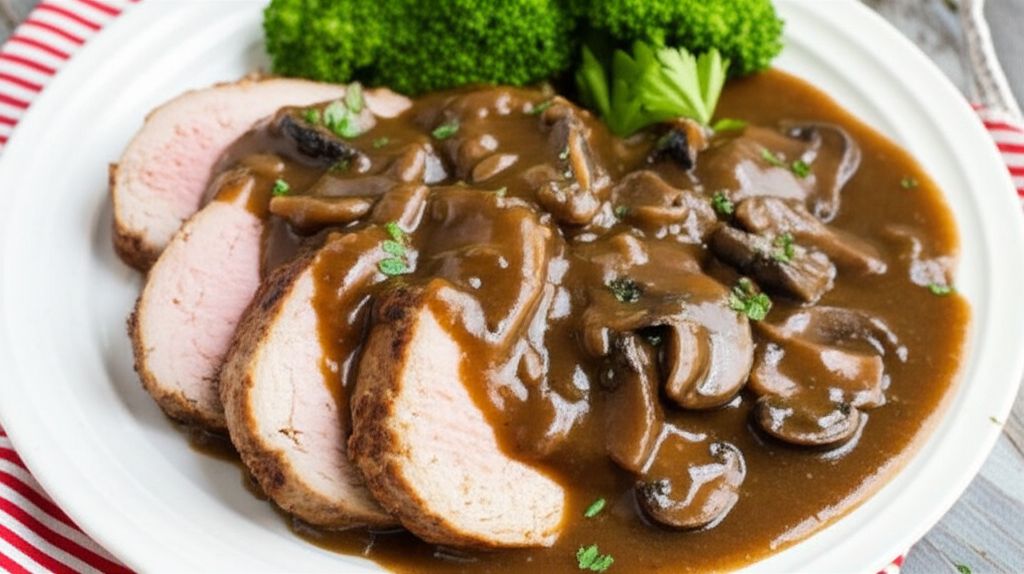 Pork Tenderloin with Marsala Sauce