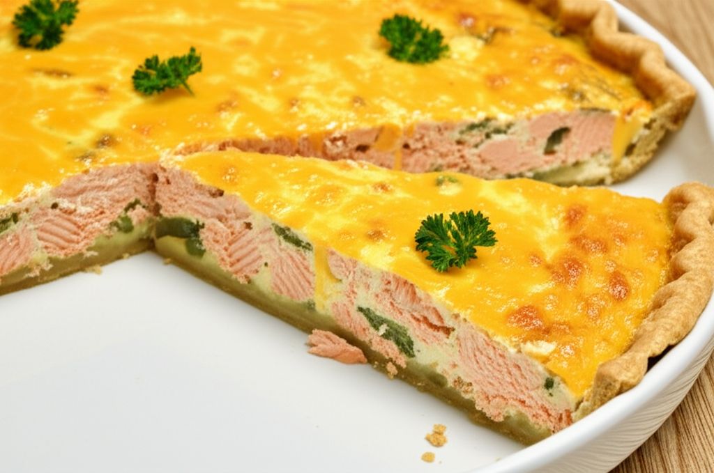 Salmon Quiche