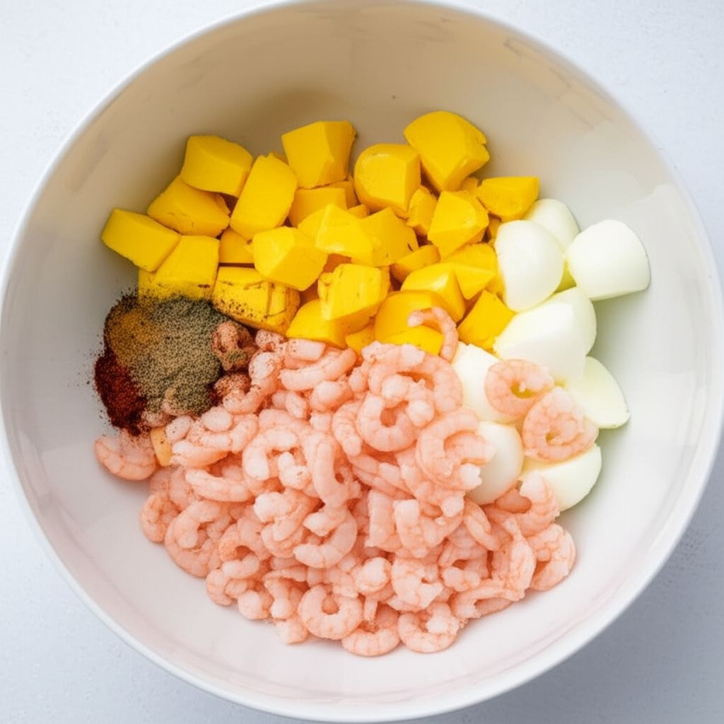 Shrimp Egg Salad