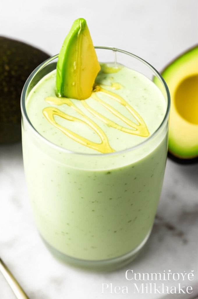 Simple Avocado Milkshake