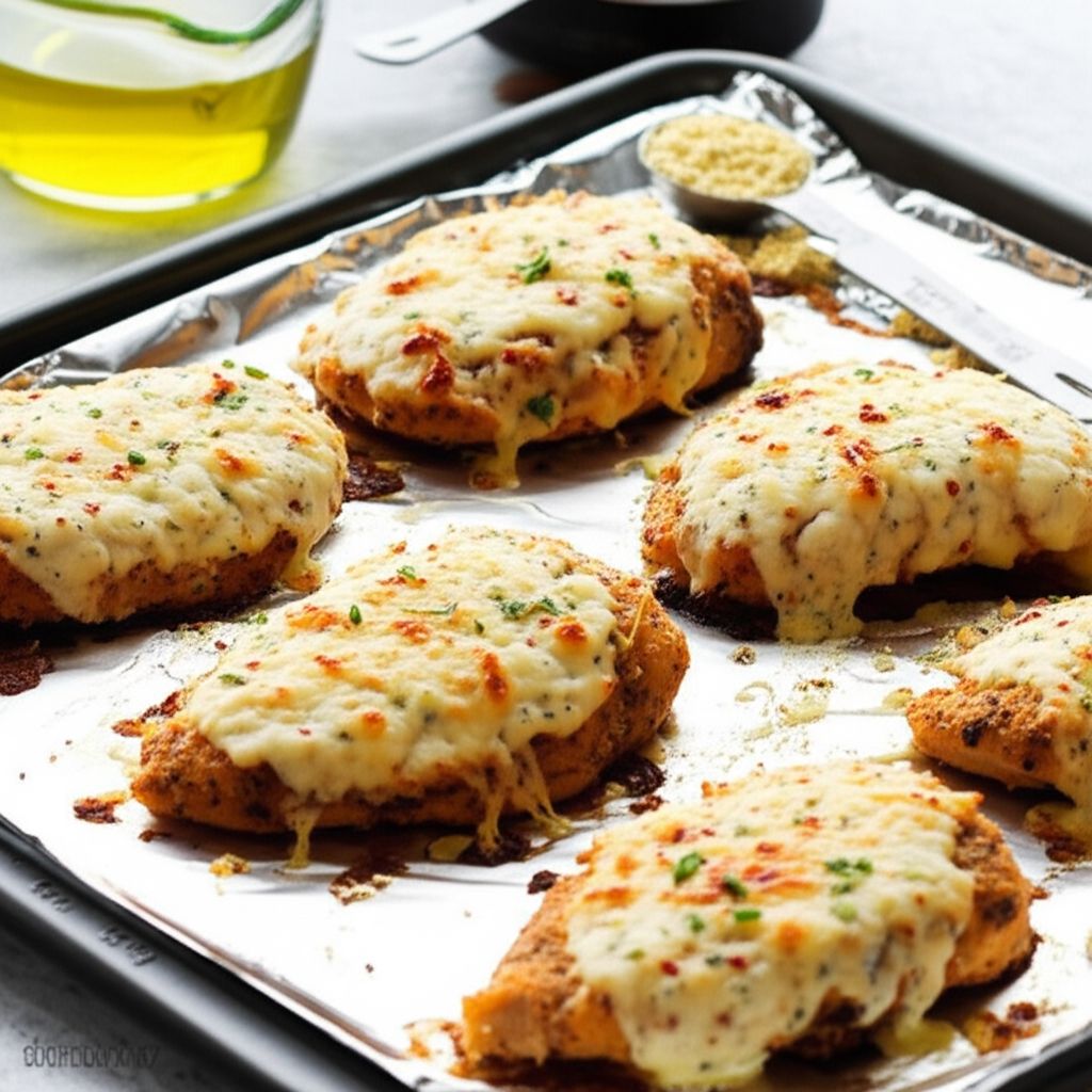 Simple Baked Parmesan Chicken