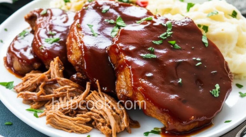 Slow Cooker BBQ Pork Chops