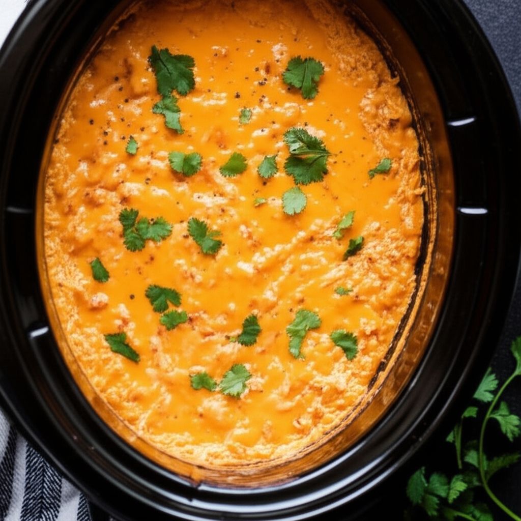 Slow Cooker Buffalo Chicken Dip