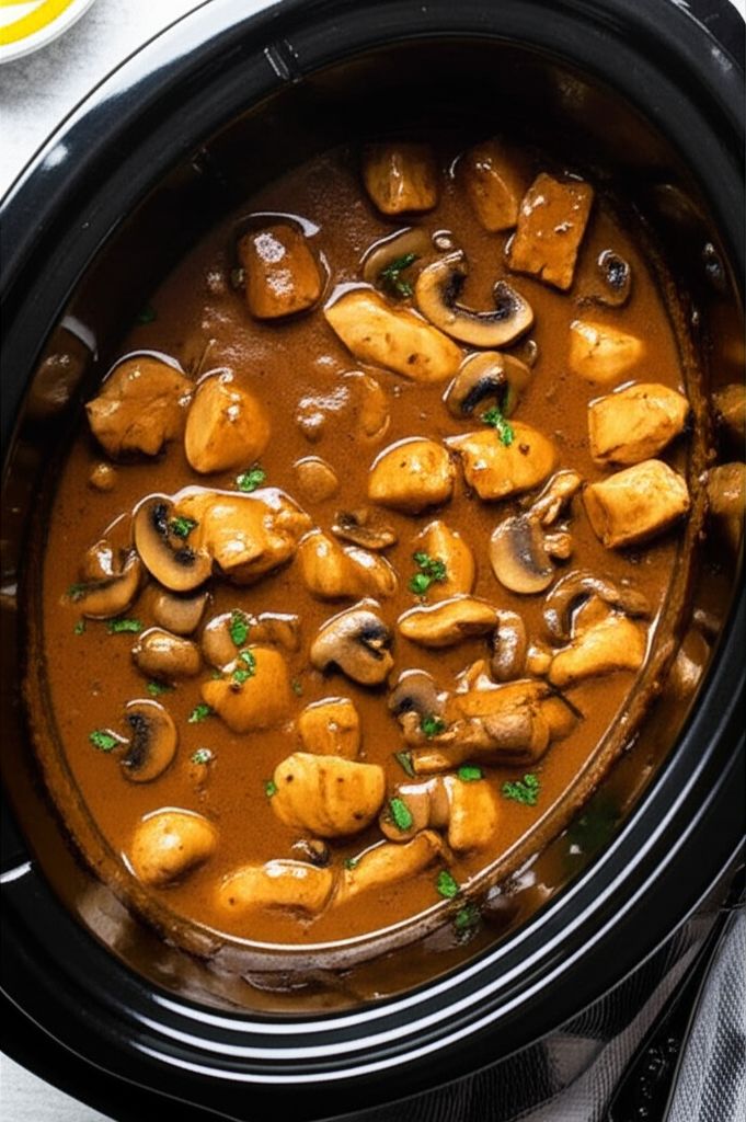Slow Cooker Chicken Marsala