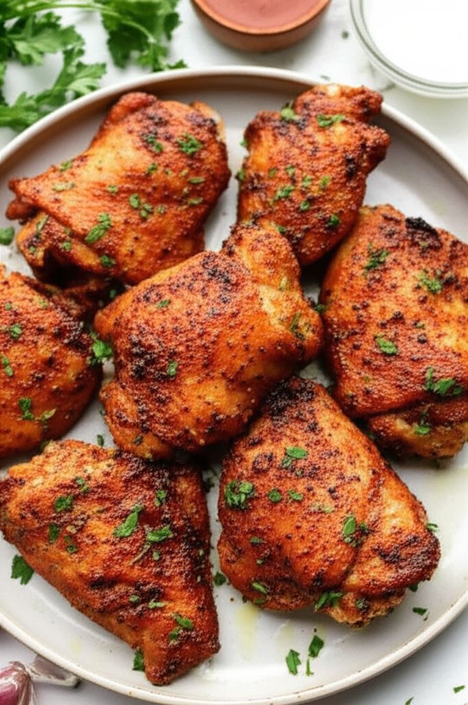 Smoked Paprika Chicken Thighs