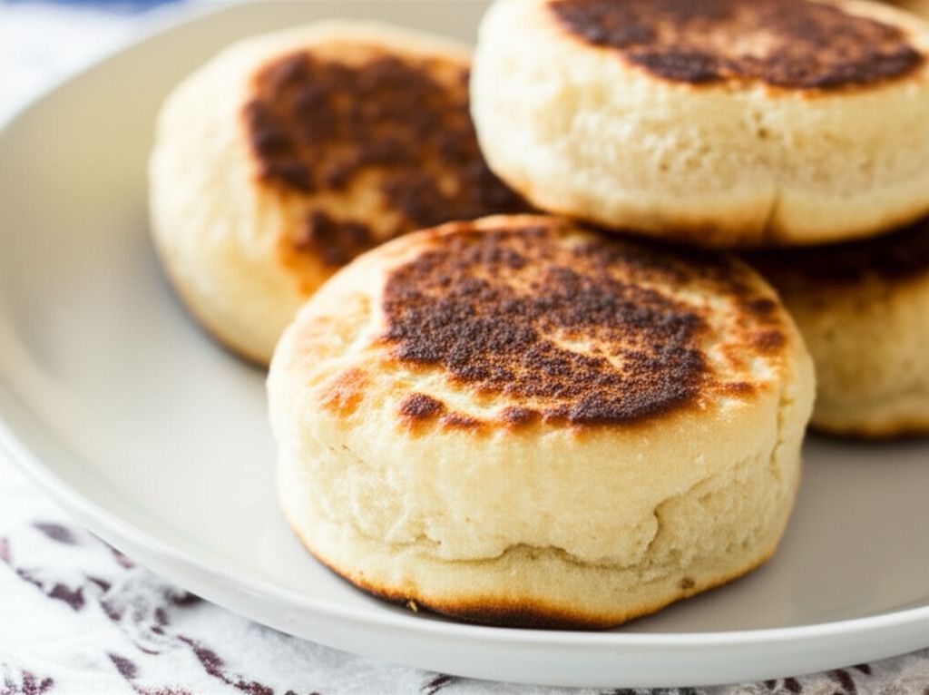 Sourdough English Muffins