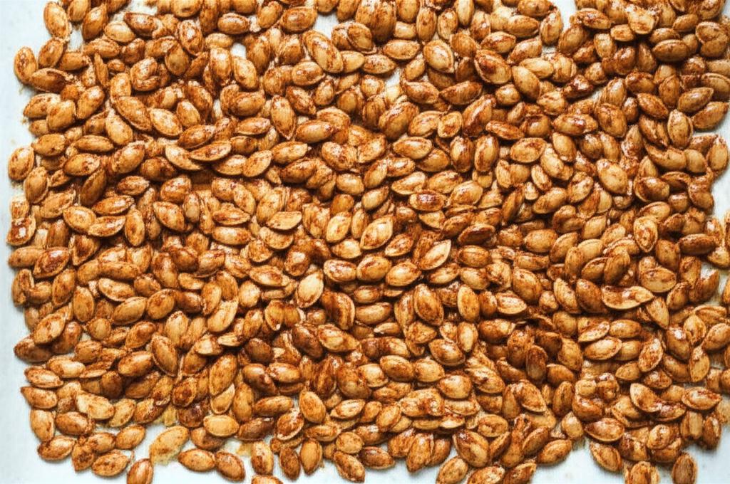 Spiced Maple Pumpkin Seeds