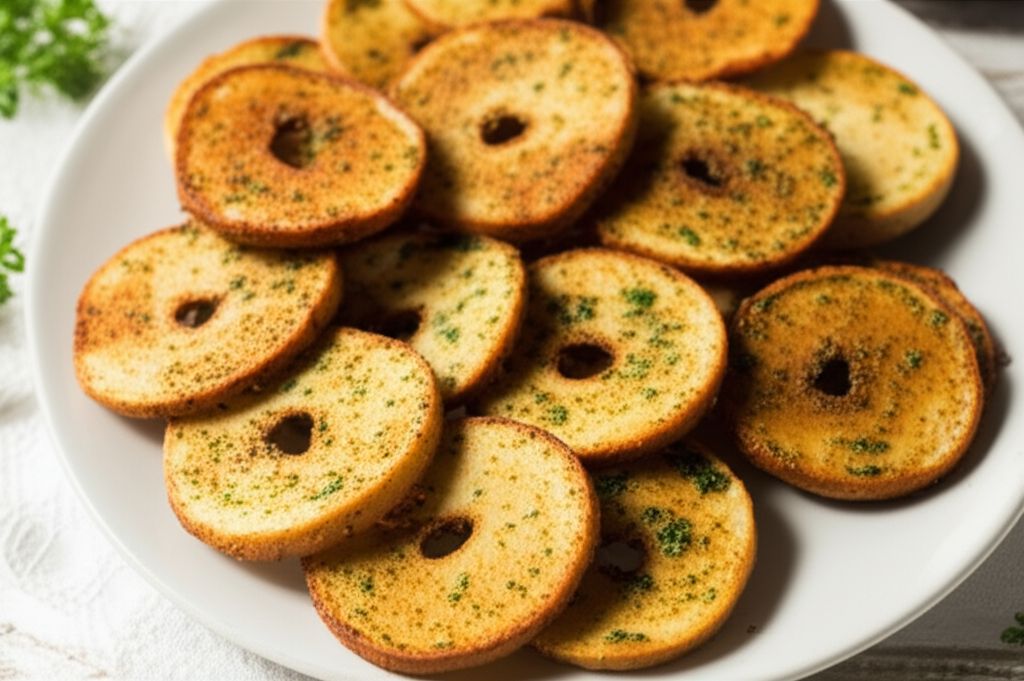TikTok Air Fryer Bagel Chips