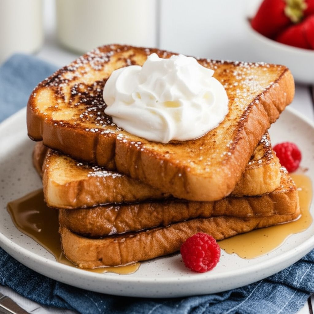 Vanilla Almond Spiced French Toast