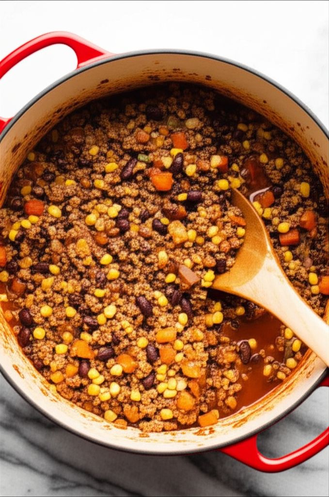 Very Veggie and Beef Chili
