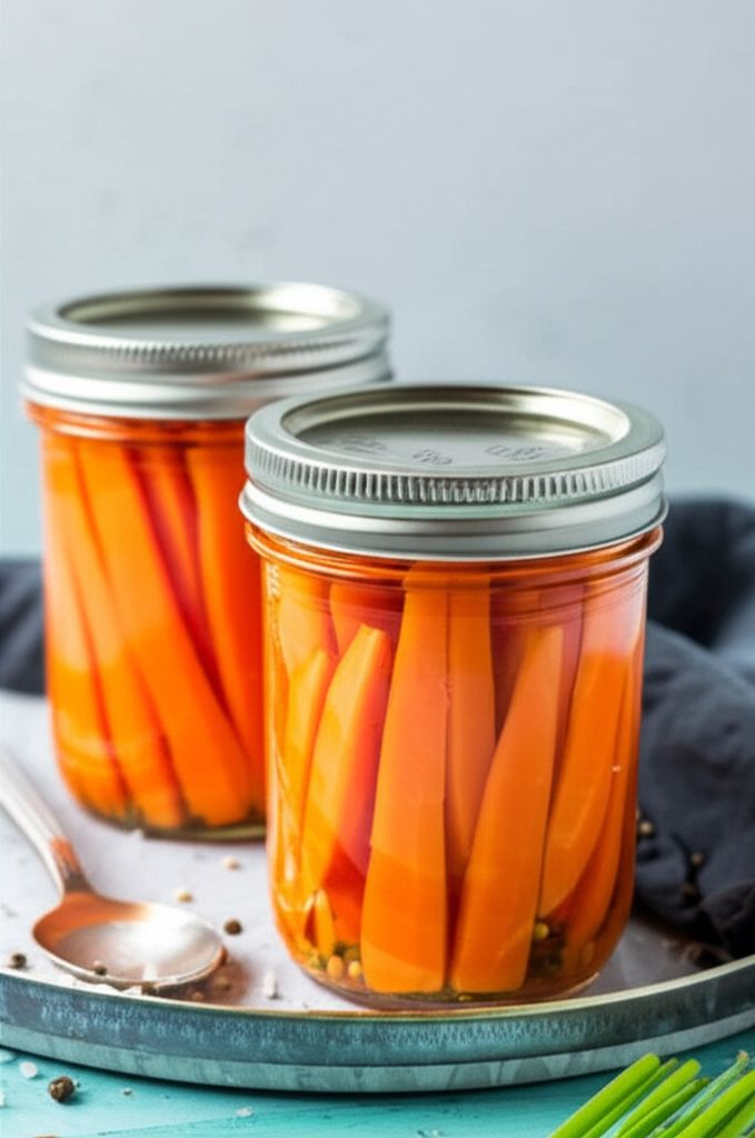 Vinegar Pickled Carrots
