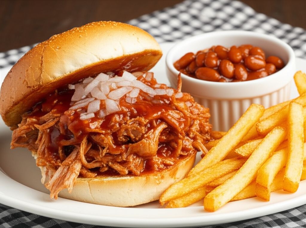 Zesty Pulled Pork Sandwiches