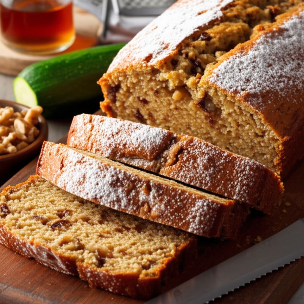 Zucchini Walnut Bread