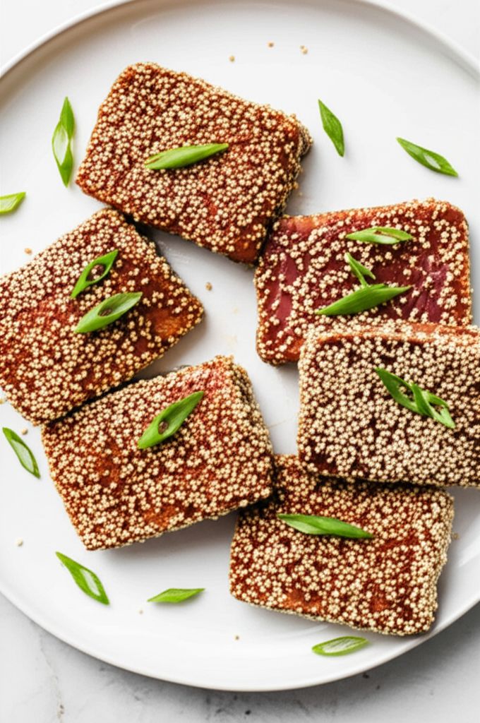 Asian Sesame Seared or Grilled Tuna (Gluten Free)