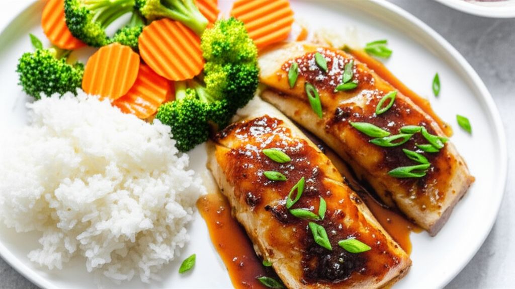 Baked Asian Rockfish