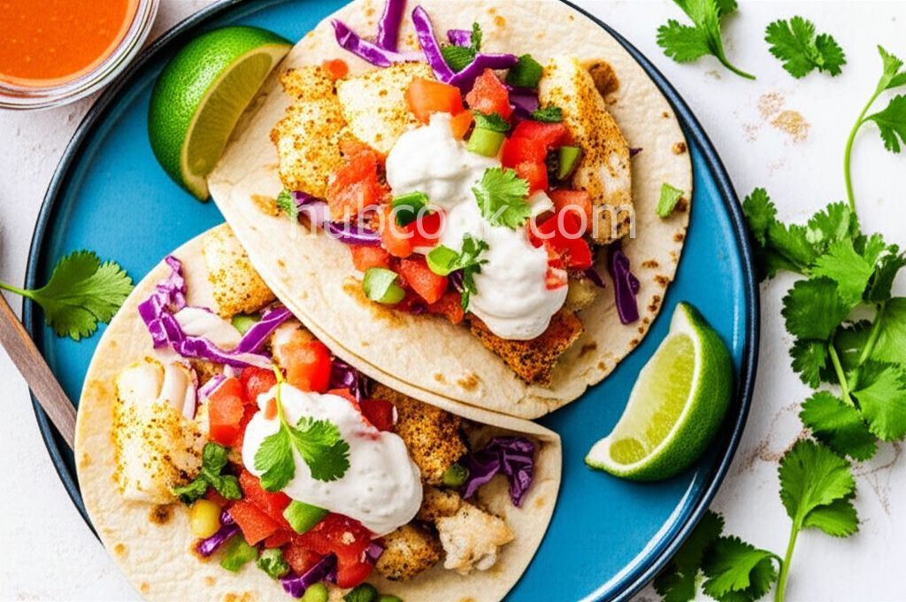 Baked Cod Fish Tacos