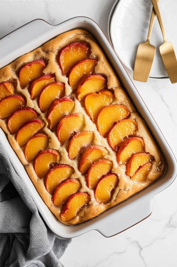 Baltimore Peach Cake