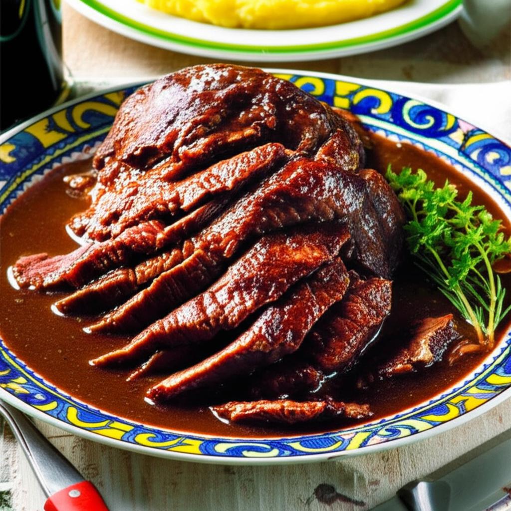 Brasato al Barolo (Braised Chuck Roast in Red Wine)