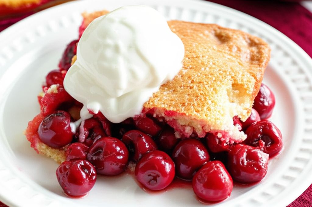 Carolyn's Oh-So-Easy Cherry Cobbler