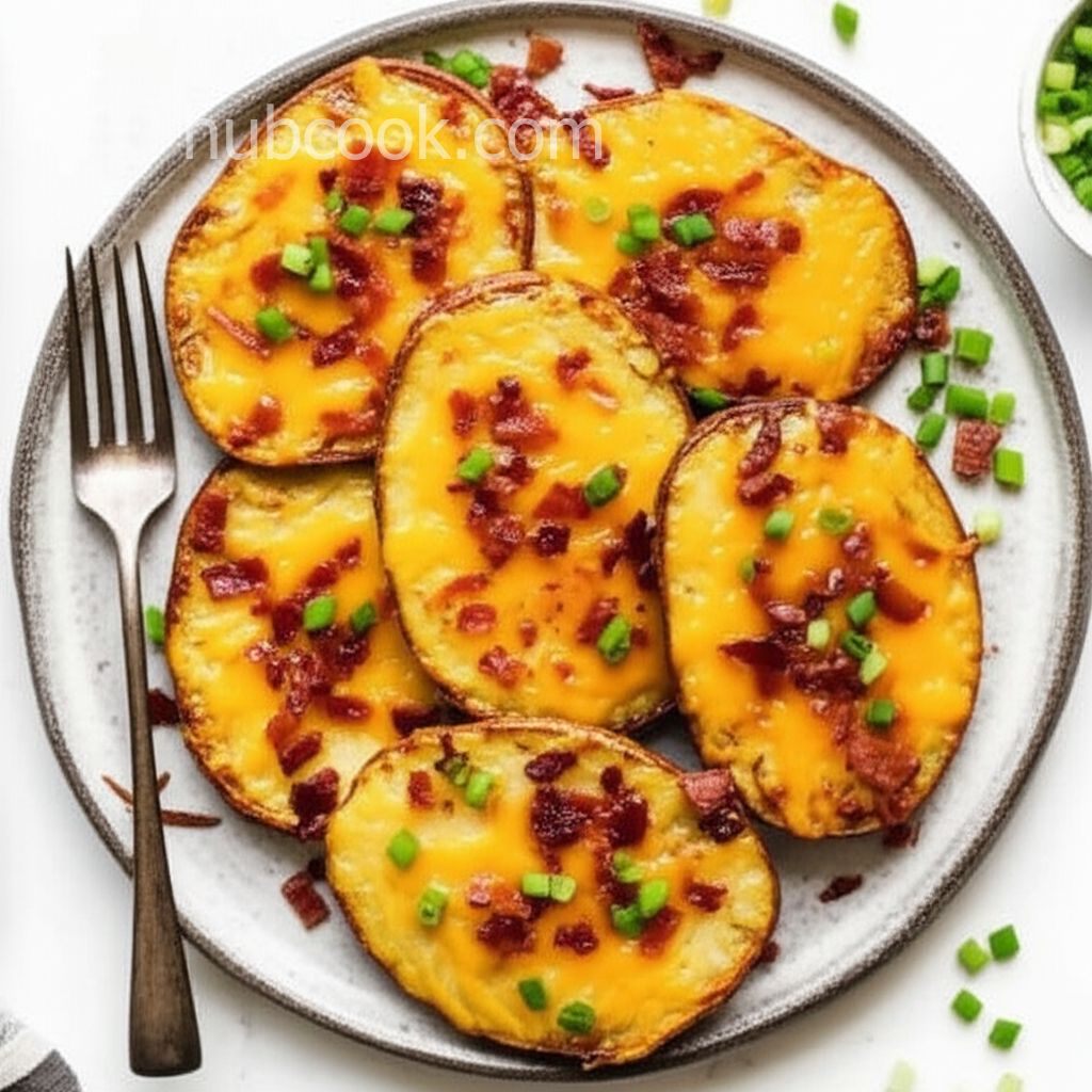 Cheese and Bacon Potato Rounds
