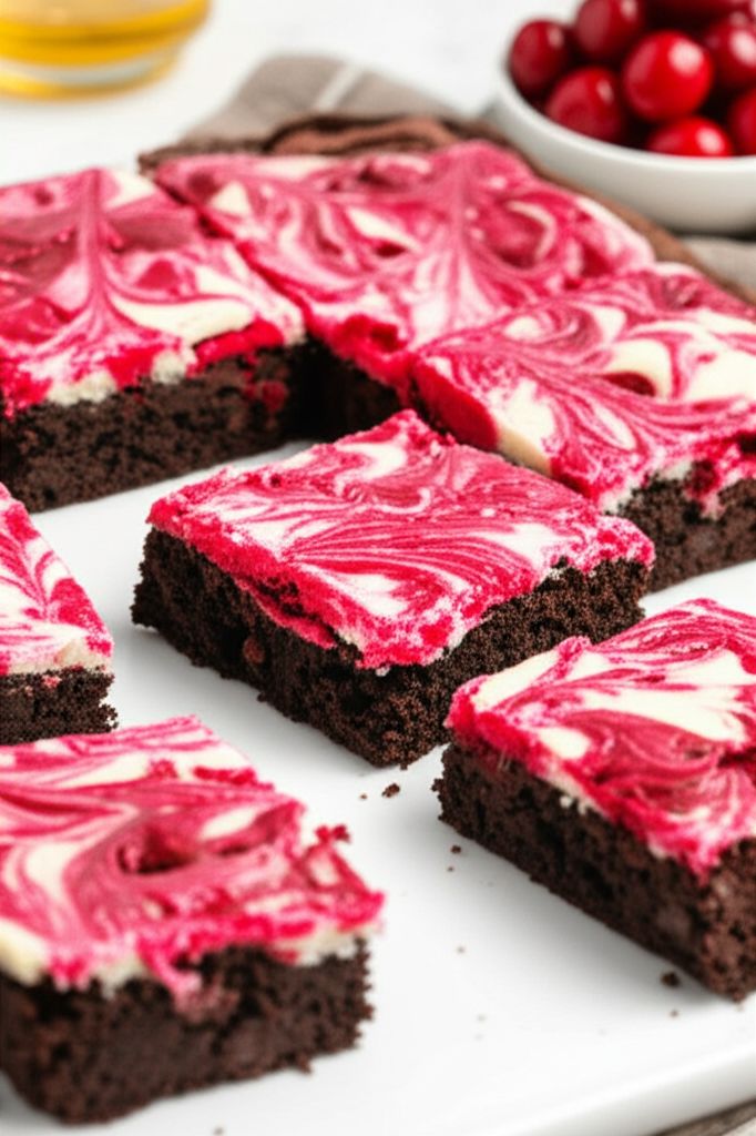 Cherry Cheesecake Brownies