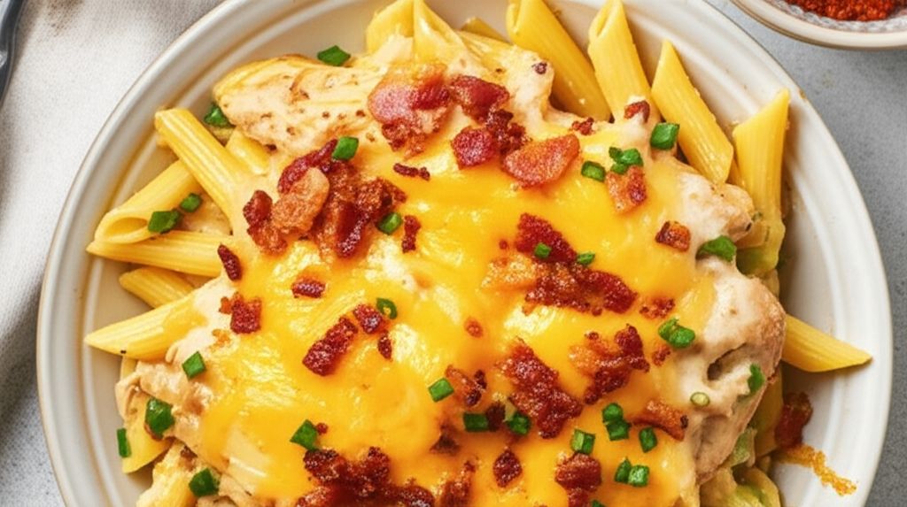 Chicken Bacon Ranch Casserole