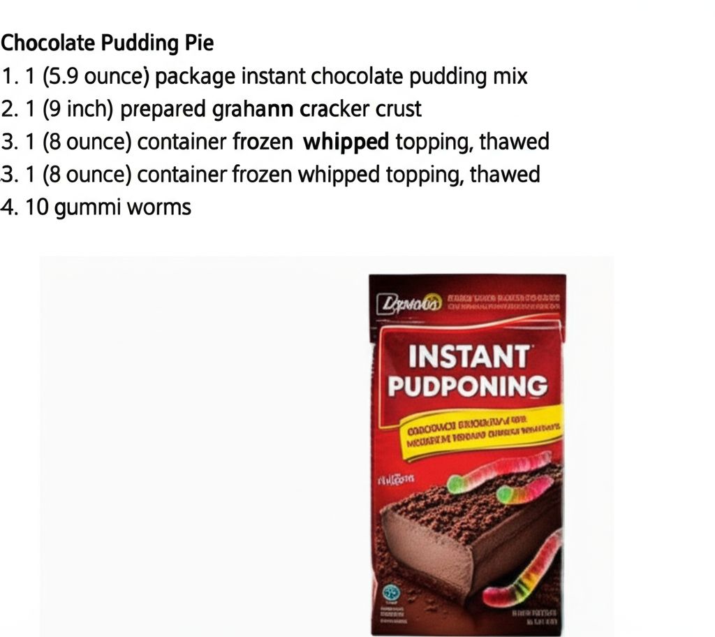 Chocolate Pudding Pie