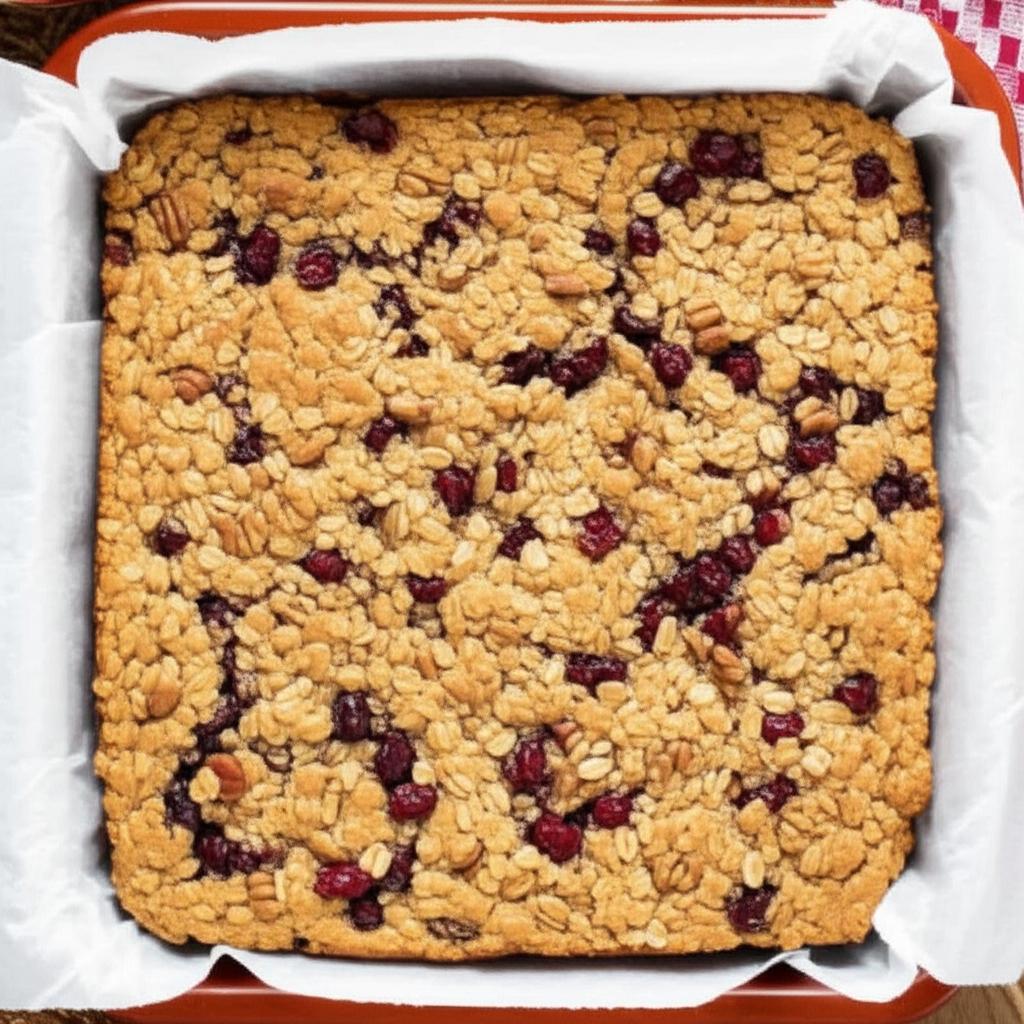 Cranberry Oatmeal Bars