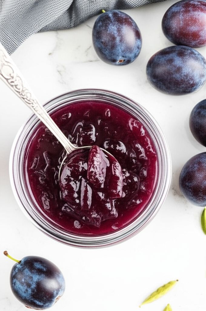 Damson Plum Cardamom Jam