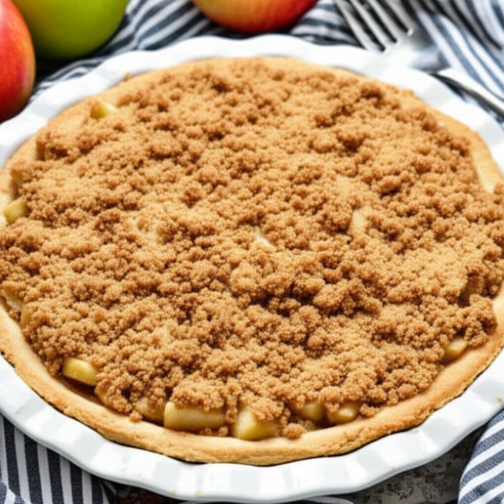 Easy Swedish Apple Pie