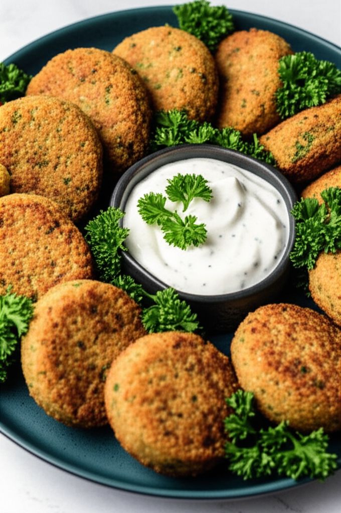 Falafel with Canned Chickpeas
