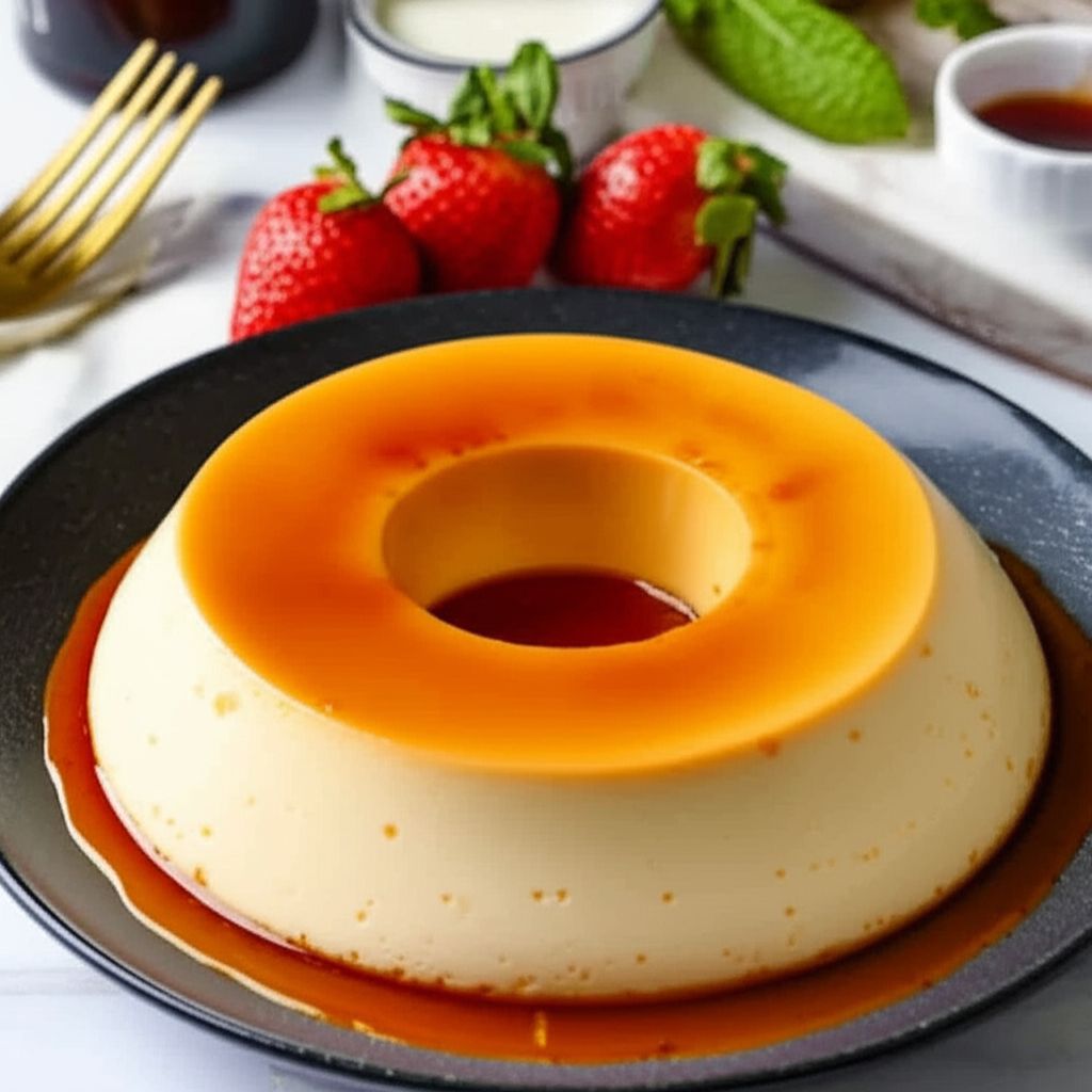 Flan de Queso (Cream Cheese Flan)